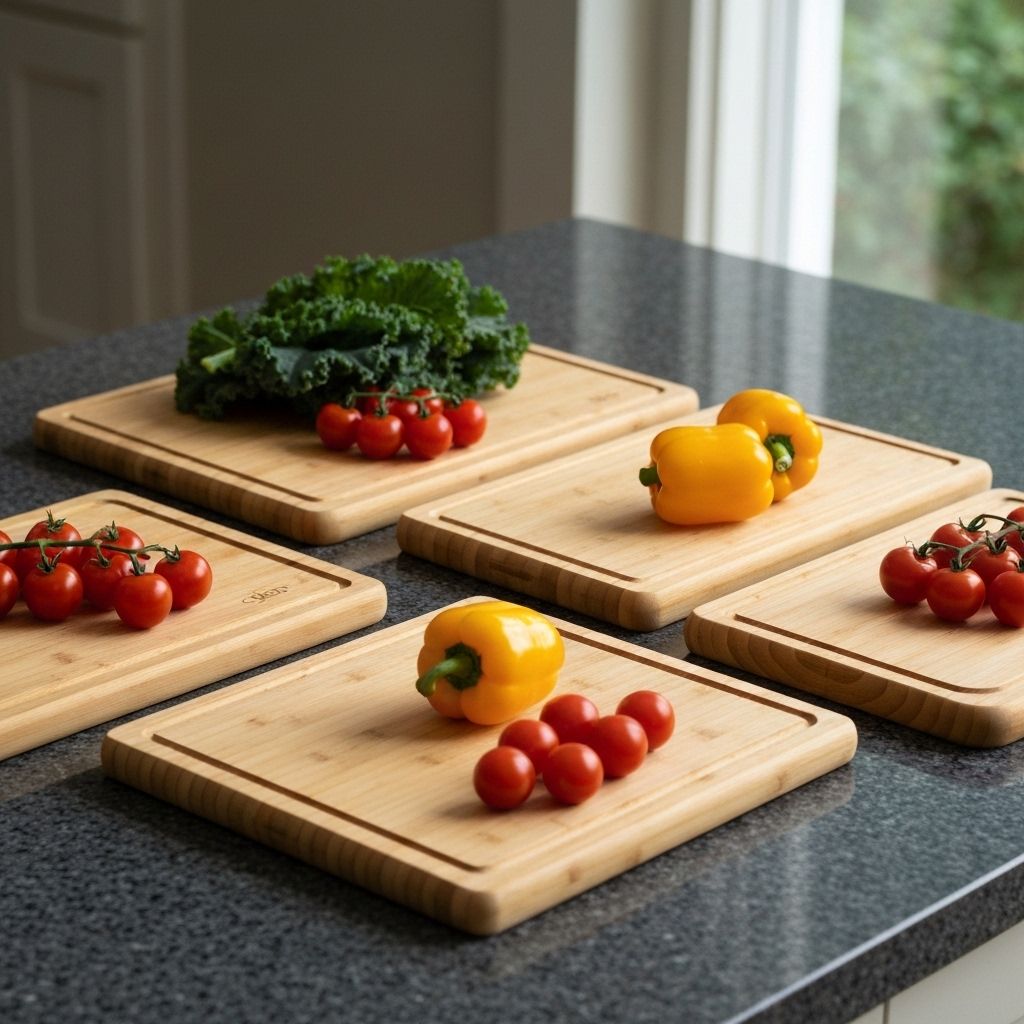 Bamboo Cutting Board Set