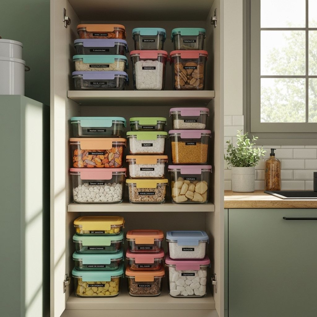 Glass Storage Container Set