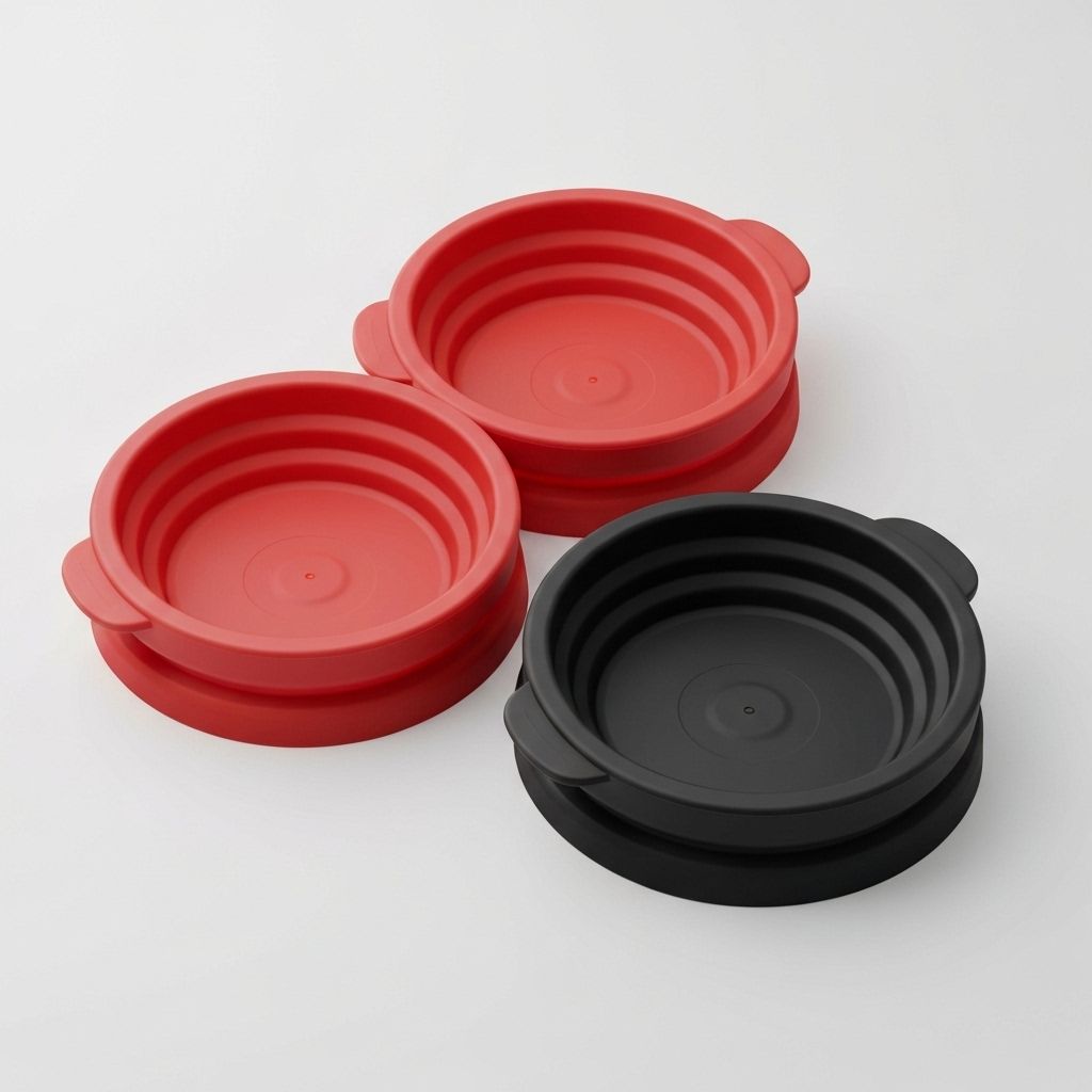 Collapsible Travel Bowl Set